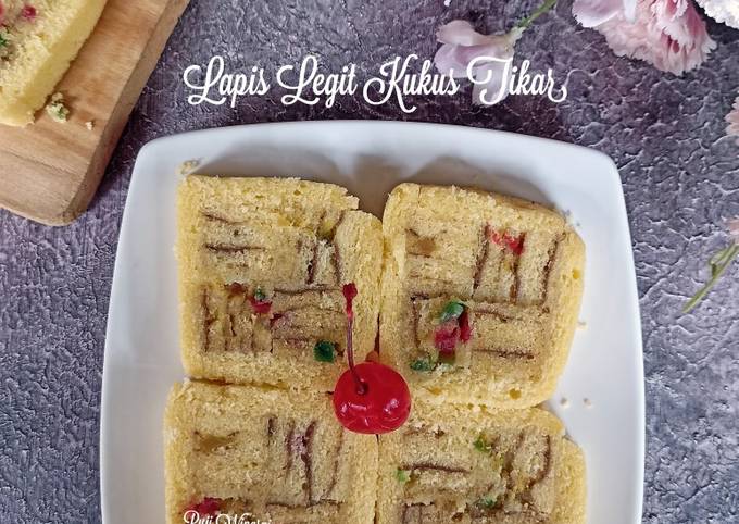 Resep Lapis Legit Kukus Tikar Oleh Puji Winarni Cookpad