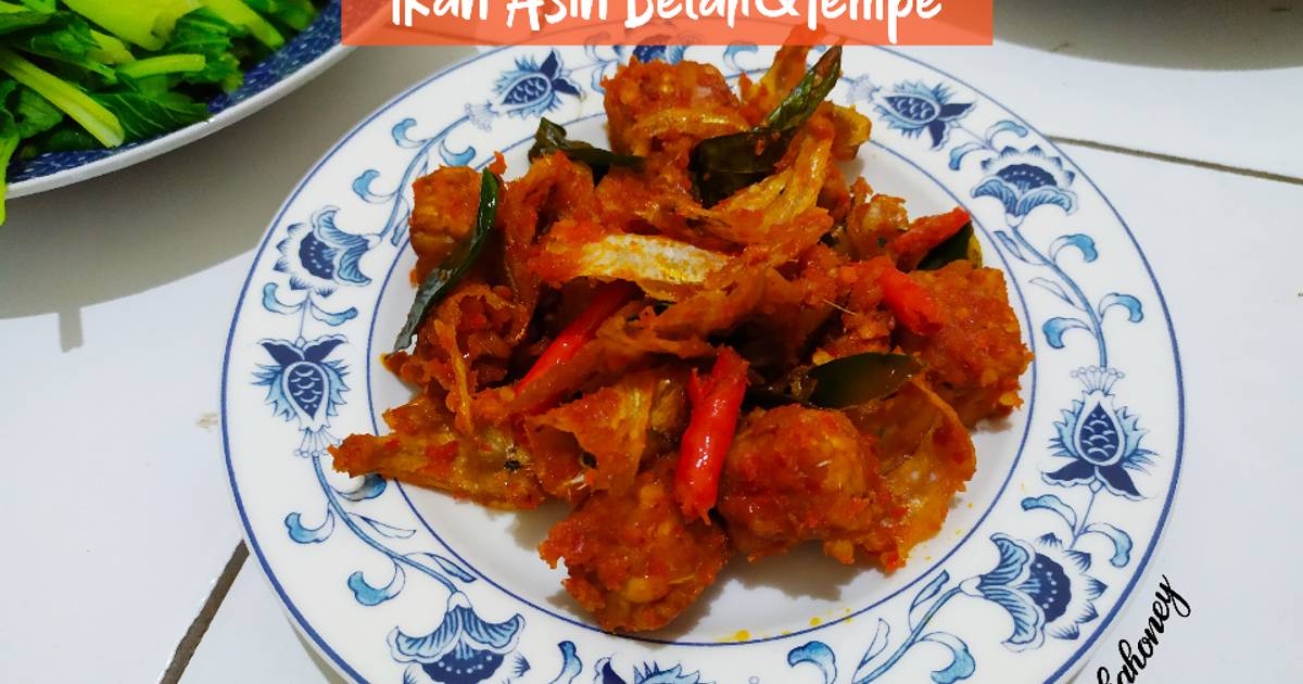 Resep Balado Ikan Asin Belah Tempe Oleh Solihahoney Cookpad