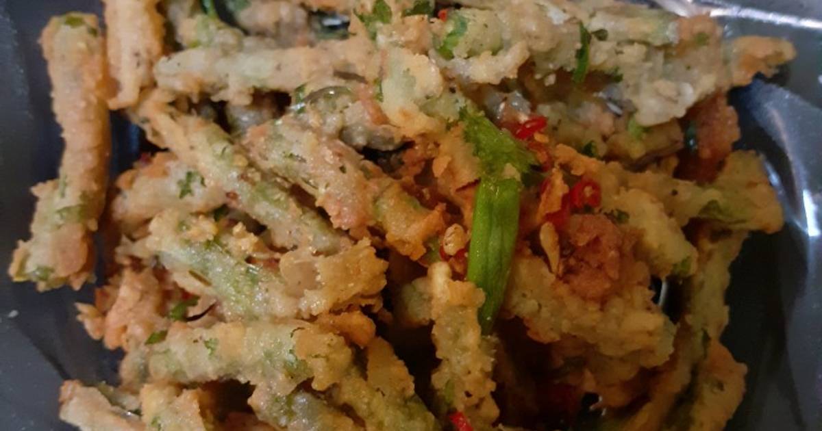 Resep Buncis Crispy Cabe Garam Oleh Anggun Arista Cookpad