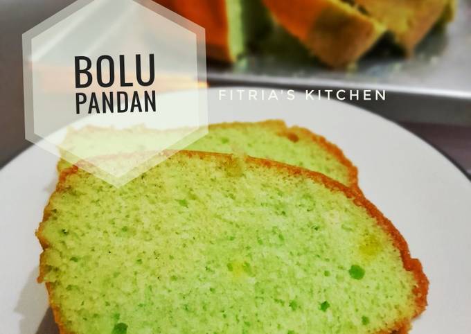 Resep Bolu Pandan Santan Oleh Fitria S Kitchen Cookpad