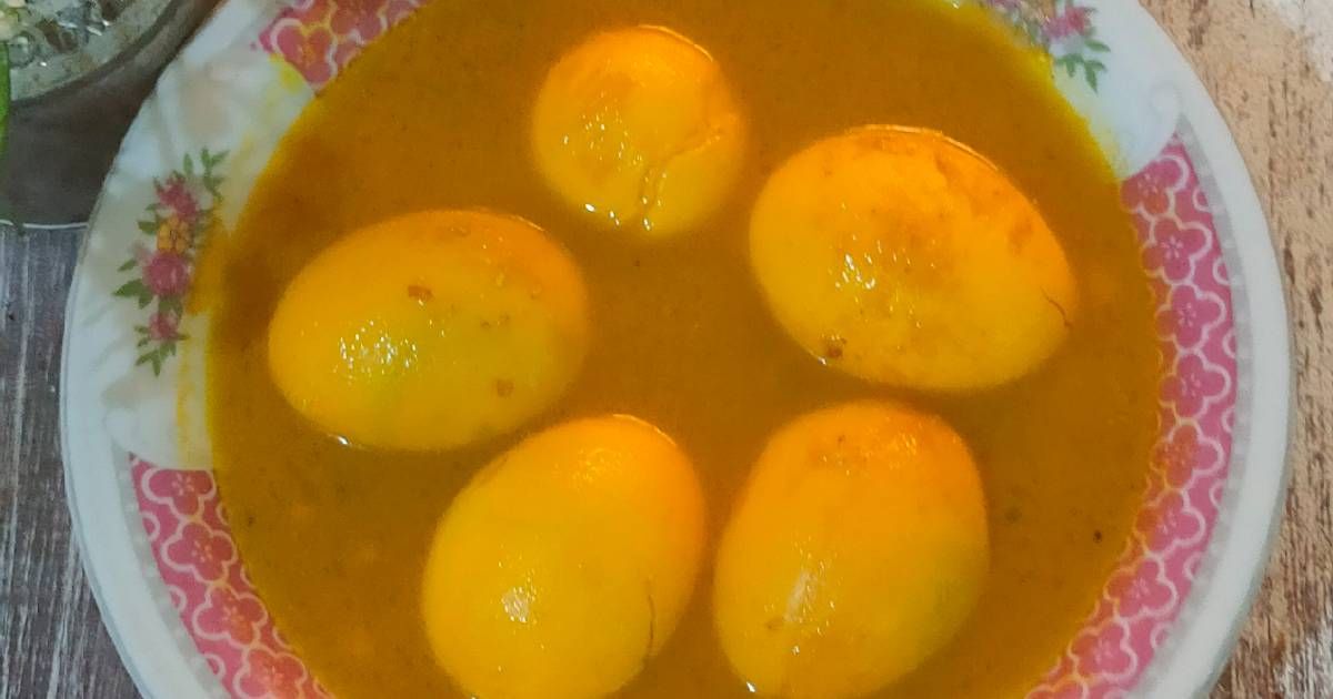 Resep Telur Bumbu Kuning Oleh Siswaty Elfin Bachtiar Cookpad