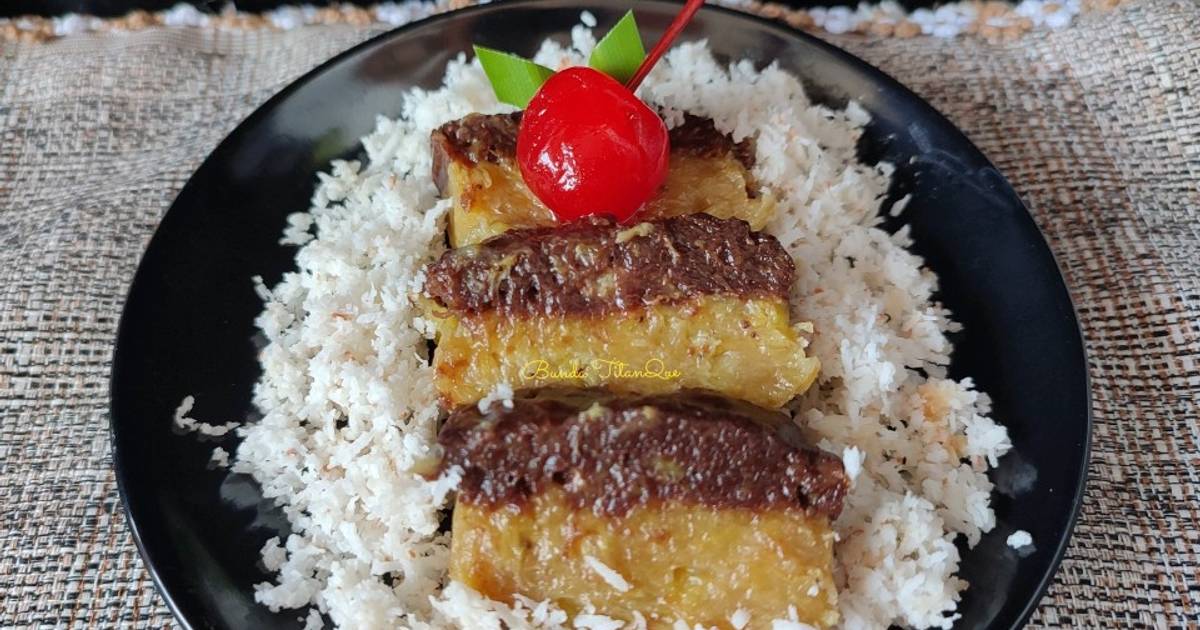 Resep Getuk Pisang Choco Roll Enak Dan Mudah Cookpad