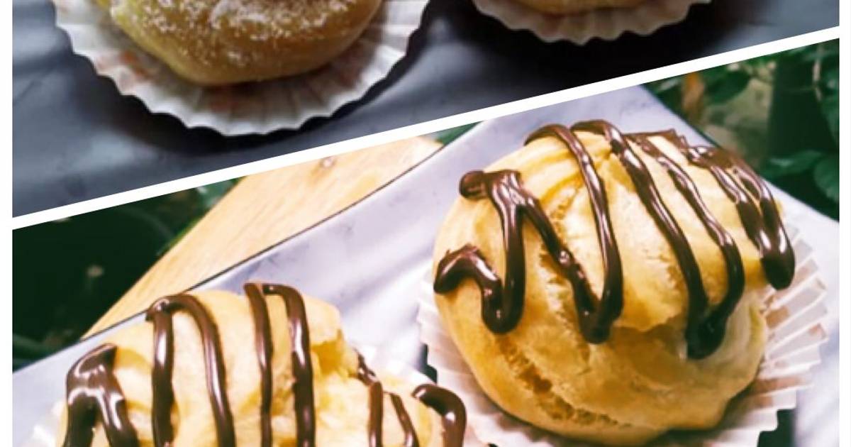 Resep Kue Sus Vla Ori Coklat Oleh Julia Waskito Cookpad