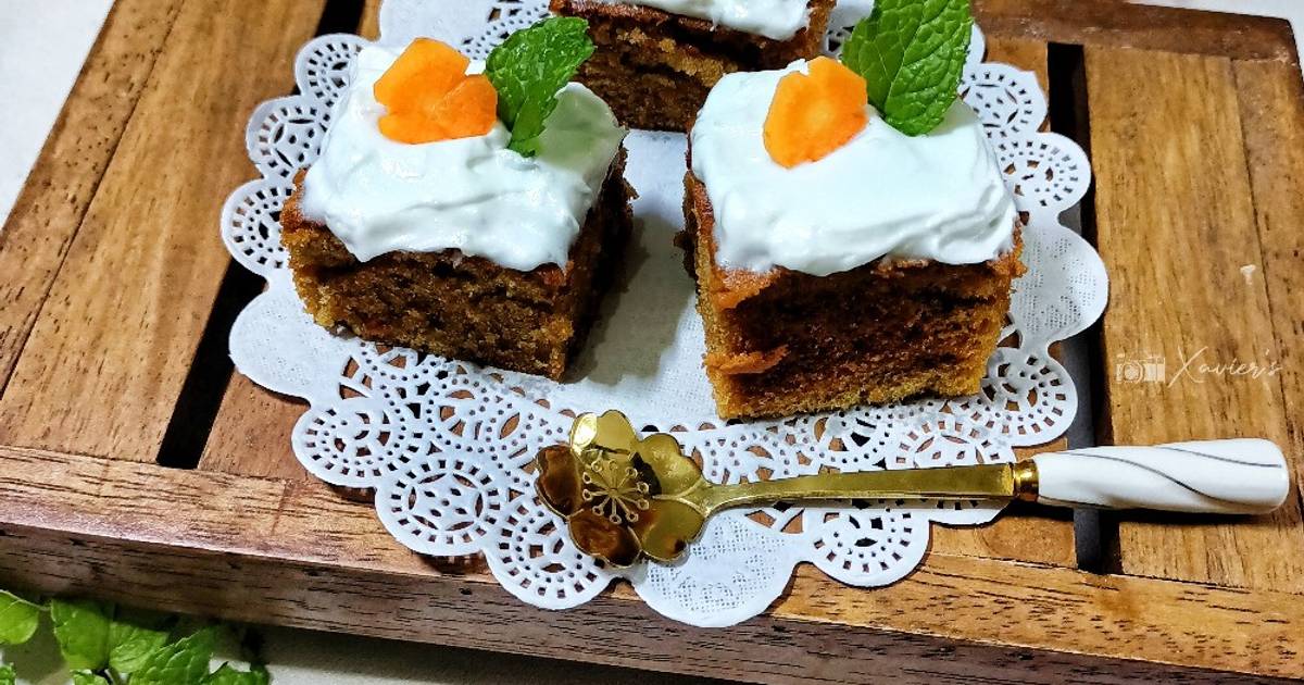 Resep Carrot Cake Palm Sugar Oleh Xavier S Kitchen Cookpad