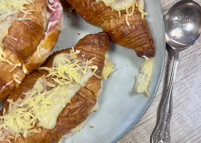 Croissants Jambon B Chamel De Aux Douceurs De Gaelle Cookpad