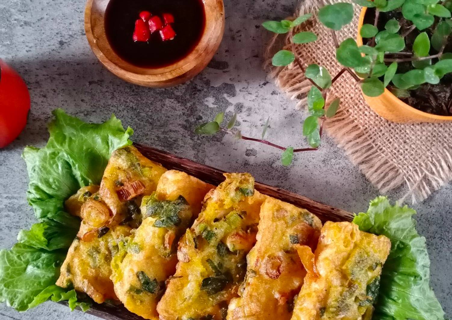 Resep Tempe Goreng Tepung Daun Oleh Yuyun S Cookpad