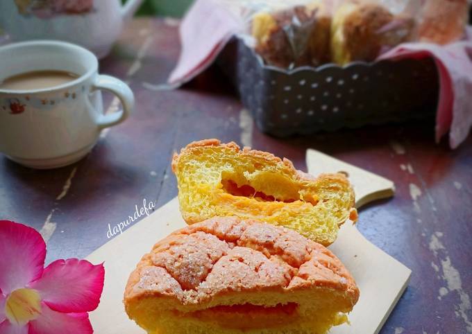 Resep Roti Manis Labu Kuning Autolisis Boiled Sponge Dough Oleh