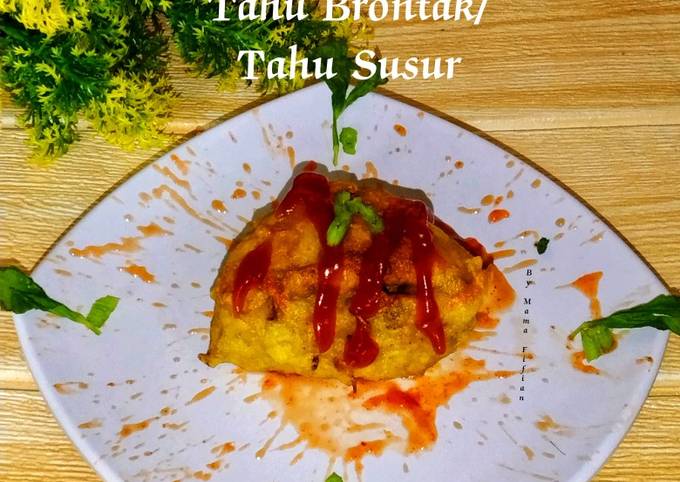 Resep Tahu Brontak Tahu Susur Oleh Lanjarsih Mama Fifian