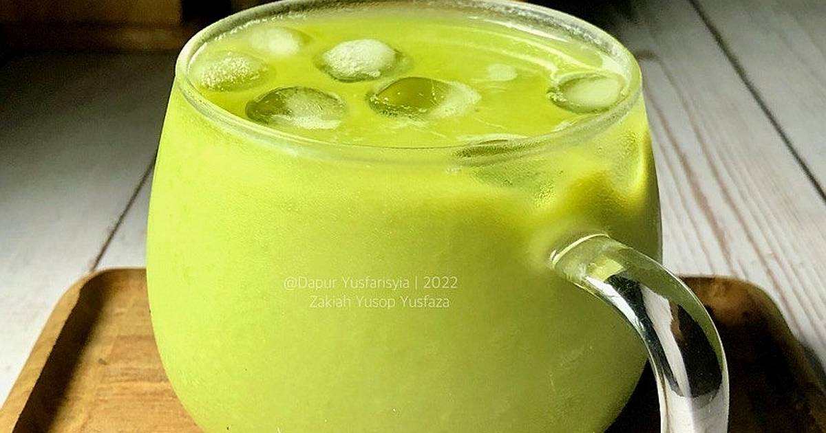 Resipi Iced Green Tea Oleh Dapur Yusfarisyia Cookpad