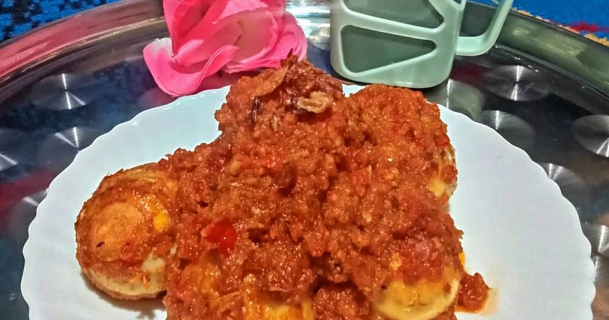 Resep Telur Balado Oleh Umi Rohayya Cookpad