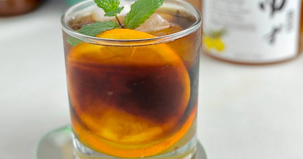 Resep Yuzu Orange Iced Coffee Oleh Febriyana Ig Febbriyana Cookpad