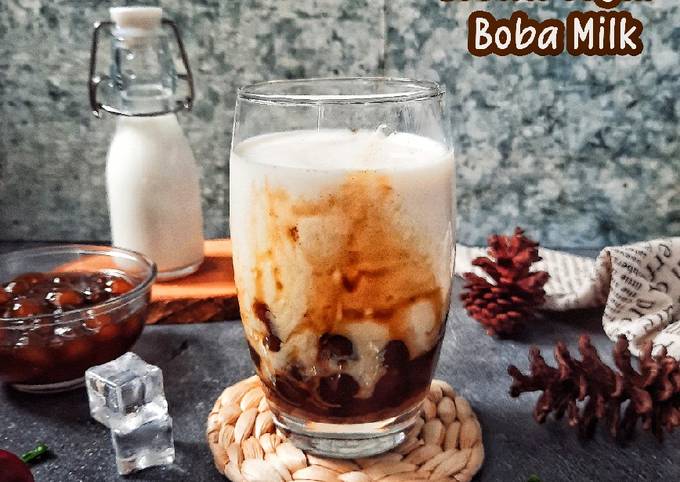 Resep Boba Milk Es Oleh Ibu Malka Cookpad