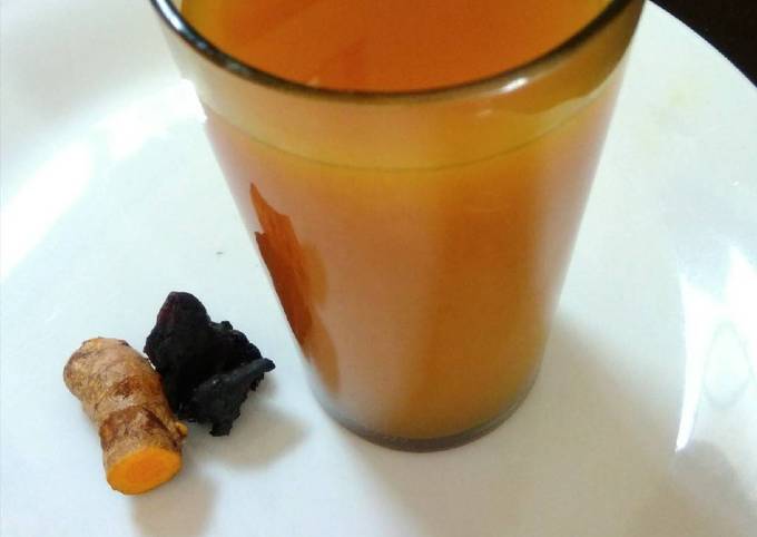 Resep Jamu Kunyit Asam Oleh Enmia Kitchen Cookpad