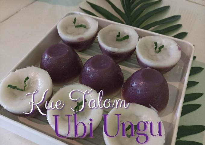 Resep Talam Ubi Ungu Oleh Endah Mumpuni Cookpad