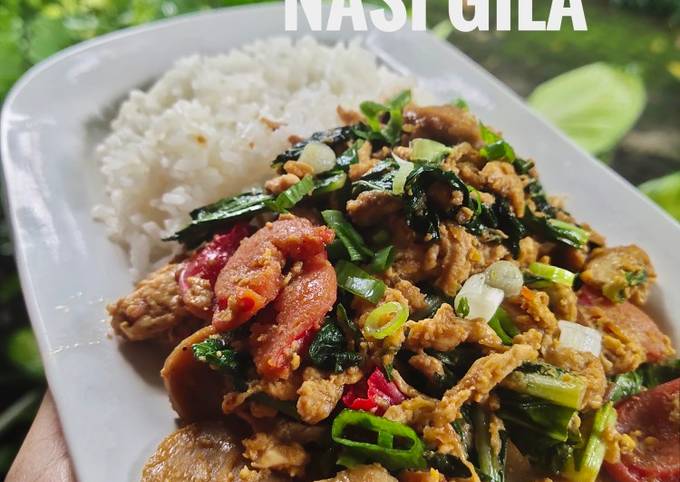 Resep Nasi Gila Oleh Sakina Kitchen Cookpad