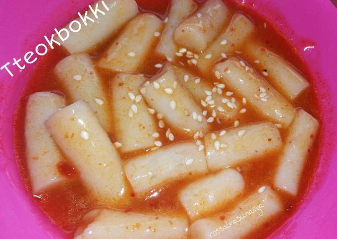 Resep Tteokbokki Aka Kue Beras Ala Korea Oleh Cha Cookpad