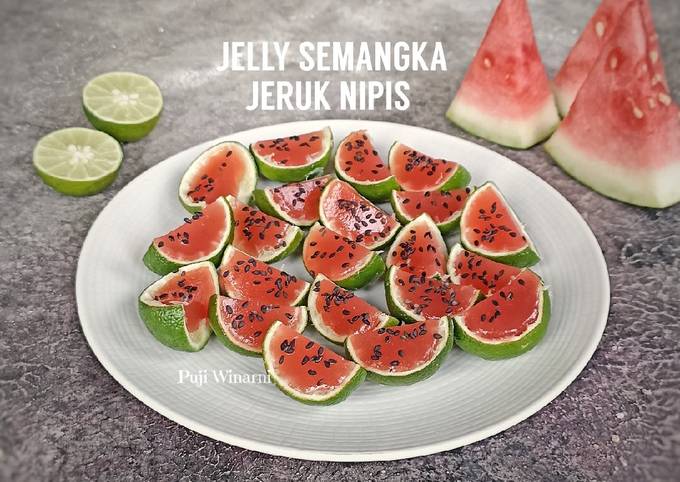 Resep Jelly Semangka Jeruk Nipis Oleh Puji Winarni Cookpad