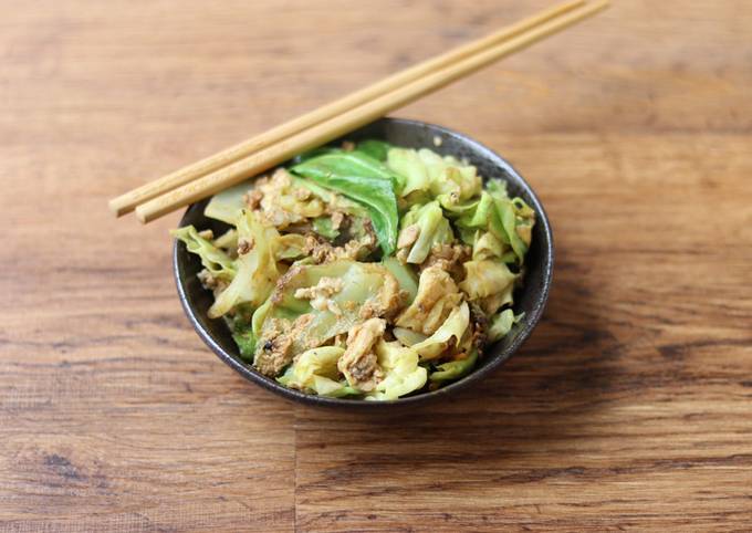 Stir Fry Cabbage With Egg Recipe By Yui Miles