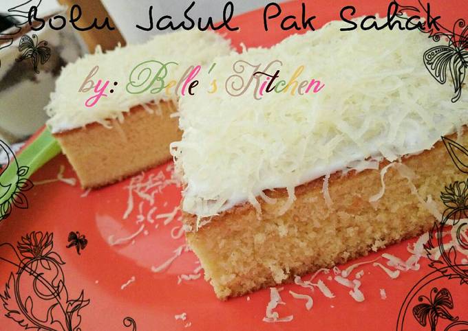 Resep Bolu Jadul Pak Sahak Oleh Your Kitchen Pal Cookpad