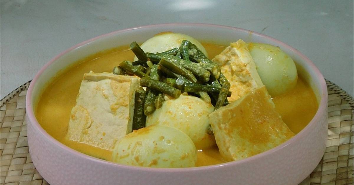 Resep Gulai Telur Tahu Kacang Panjang Oleh Desmawati Kuretangin Cookpad