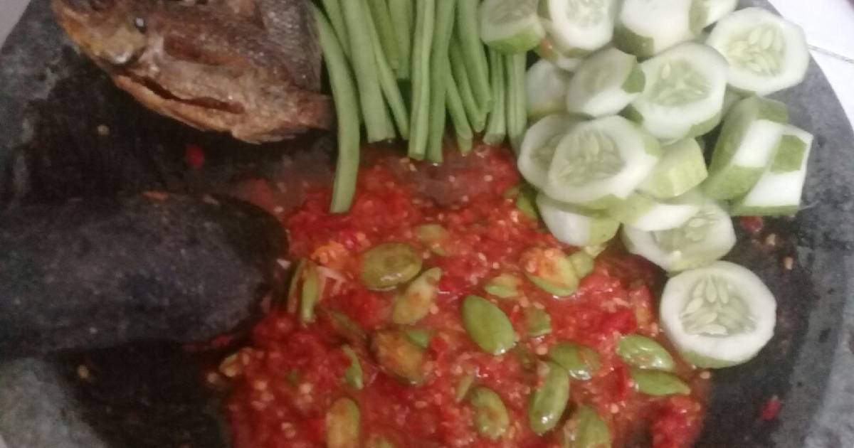 Resep Sambal Pete Oleh Kery Cookpad