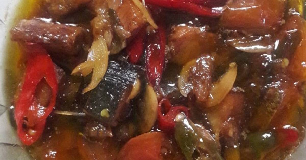 Resep Ikan Asin Telang Asam Manis Oleh Nurfitri Sari Cookpad