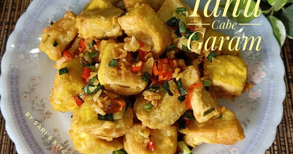 Resep Tahu Cabe Garam Oleh Sari S Kitchen Cookpad