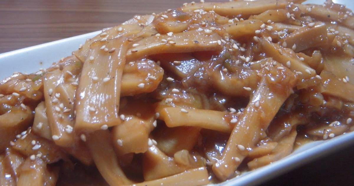 Delicious Bamboo Shoots In Just 10 Minutes Recipe By Cookpad Japan