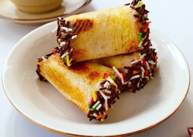 Resep Roti Bakar Gulung Pisang Oleh Nay S Kitchen Cookpad