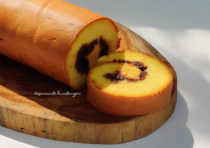 Resep Roll Cake Ekonomis Oleh Desmawati Kuretangin Cookpad