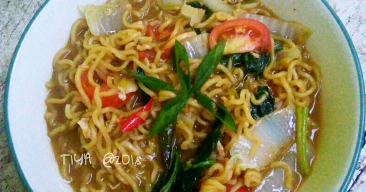 Resep Mie Tek Tek Kuah Oleh Telur Tanpa Garam Cookpad