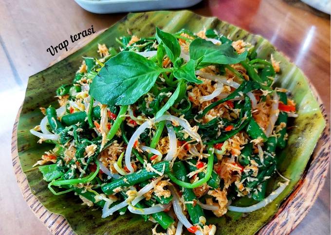 Resep Urap Terasi Oleh Arlina Cookpad