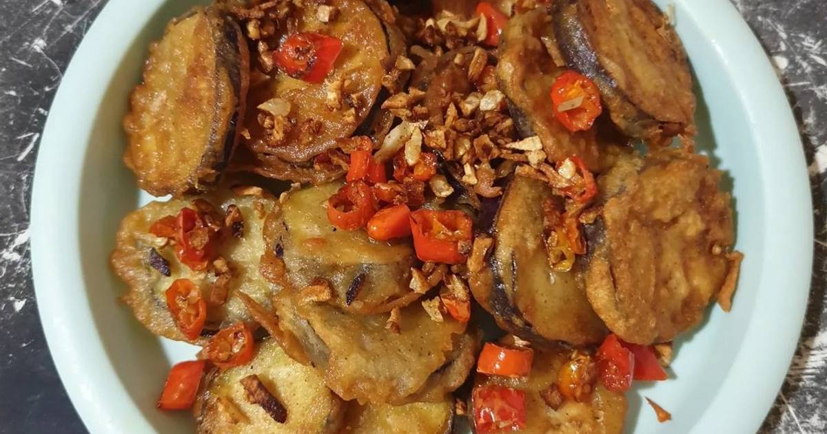 Resep Terong Krispy Cabe Oleh Menurumahan Cookpad