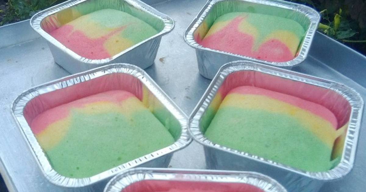 Resep Bolu Pelangi Oleh Armeydia Kitchen Cookpad