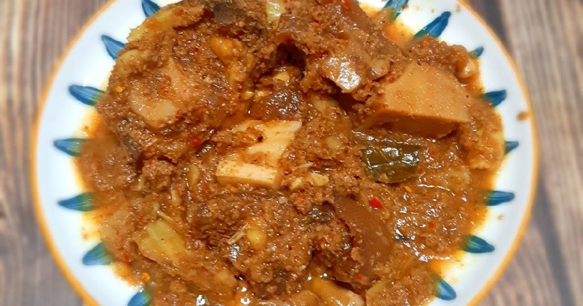 Resep Gulai Kikil Tunjang Khas Minang Oleh Tehitaa Cookpad