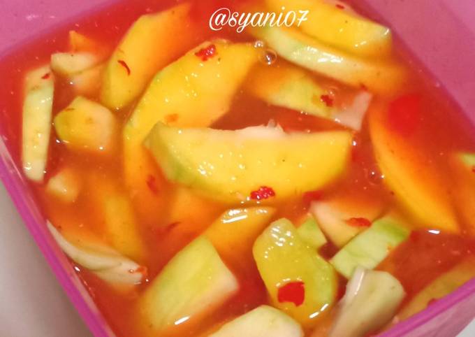 Resep Asinan Mangga Segerrr Tanpa Tmbahan Cuka Atau Asem Oleh