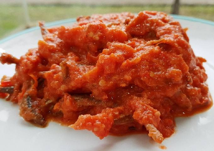 Resep Sambal Lado Teri Oleh Marlina Rosa Cookpad