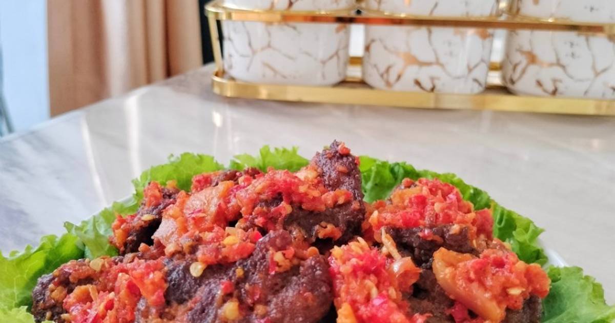 Resep Dendeng Lambok Oleh Rini Damayanti Aqeesha S Kitchen Cookpad