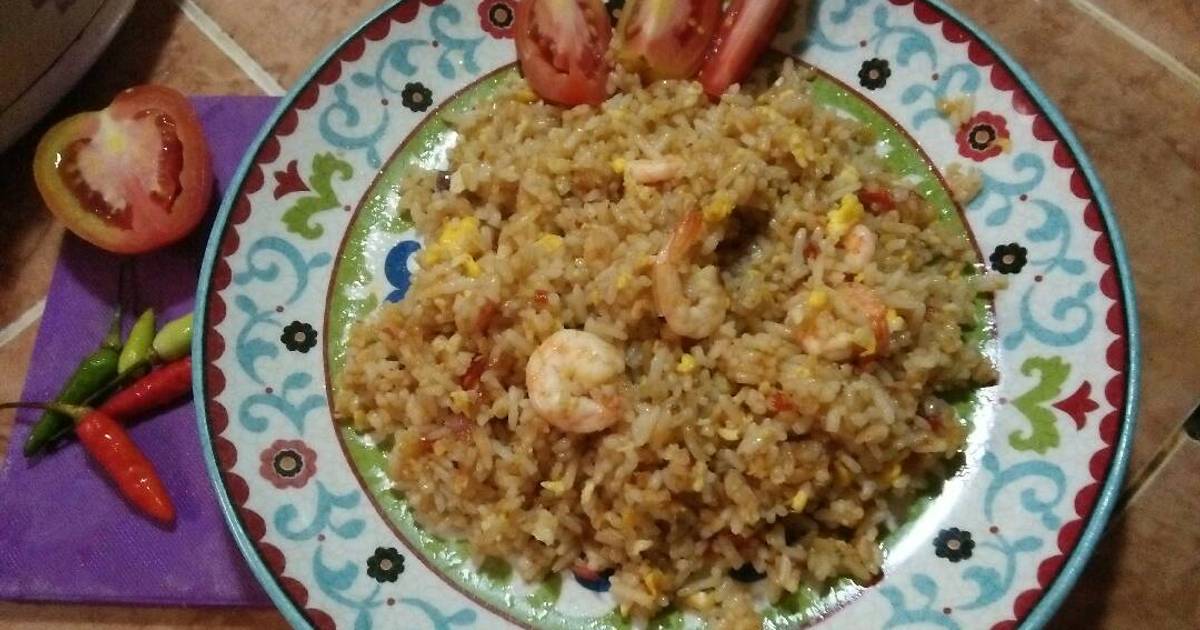 Resep Nasi Goreng Udang Terasi Oleh Retno Handayani Cookpad