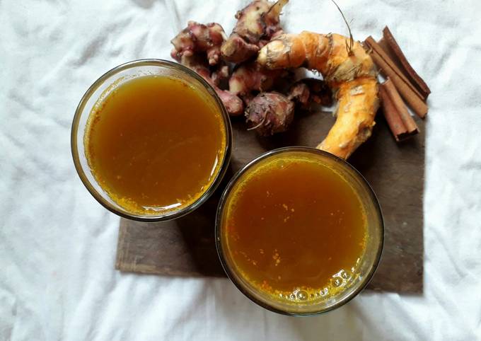 Resep Jamu Kunir Asem Kunyit Asam Oleh Sarwita Lestari Cookpad