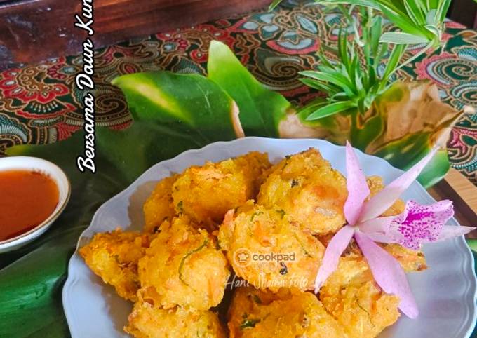 Resipi Cucur Carrot Spaghetti Bersama Daun Kunyit Oleh