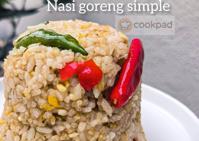 Resipi Nasi Goreng Simple Oleh 0h Hana Cookpad