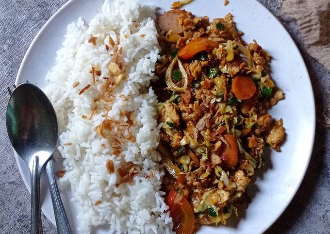 Resep Nasi Gila Oleh Mama Queen Cookpad