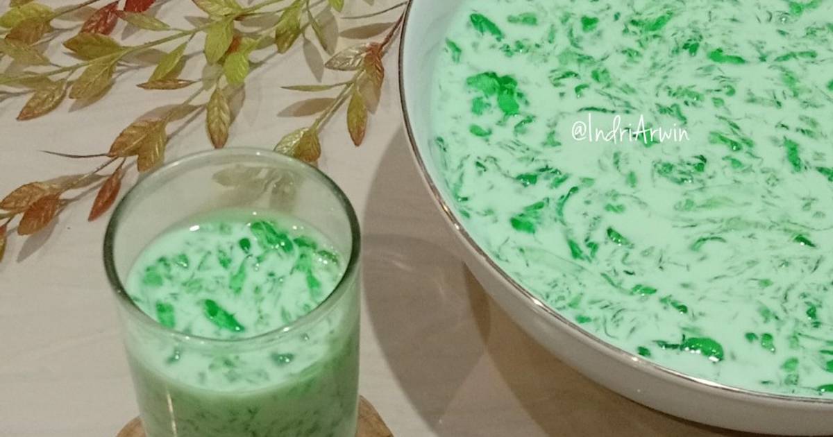 Resep Es Jelly Pandan Oleh Indri Arwin Cookpad