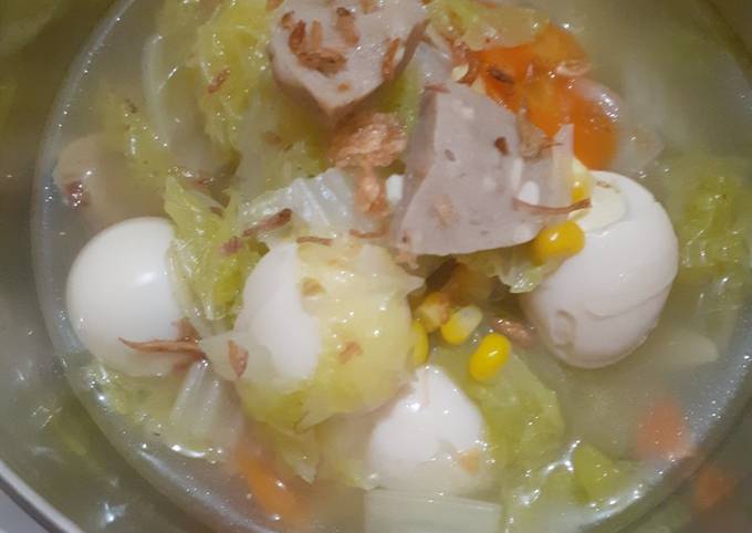 Resep Sayur Bening Telur Puyuh Oleh Amirah Abdul Aziz Cookpad