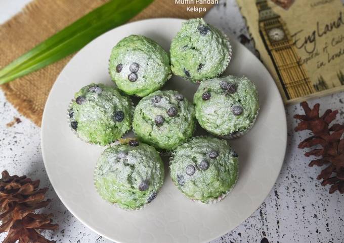 Resep Muffin Kelapa Pandan Oleh Bunda Ei Cookpad