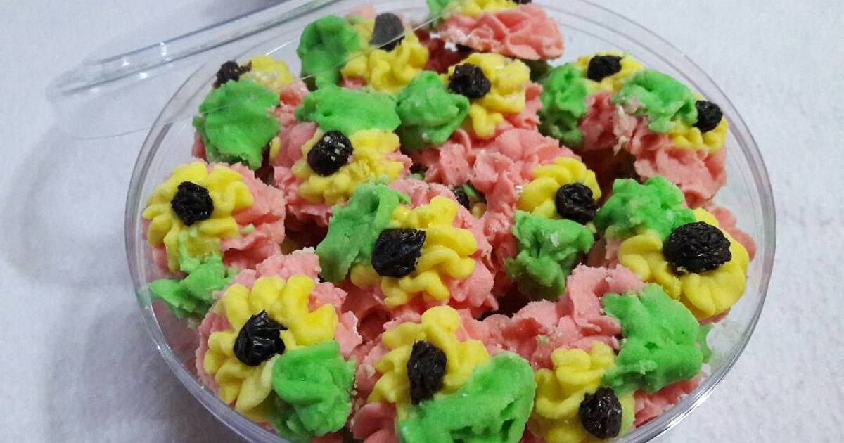 Resep Kue Jadul Dari Bunga Enak Dan Mudah Cookpad