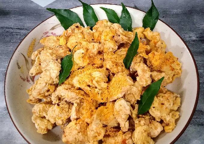 Resep Chicken Salted Egg Oleh Ninik Kitchen Cookpad