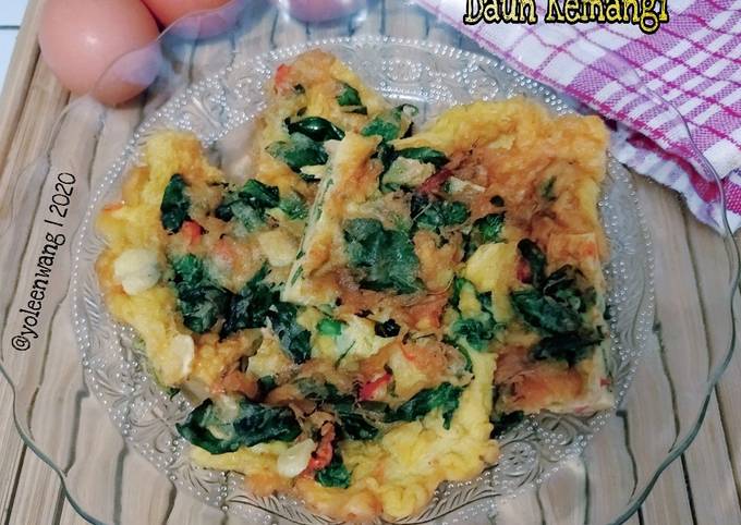 Resep Telur Dadar Daun Kemangi Oleh Yoleen Wang Cookpad