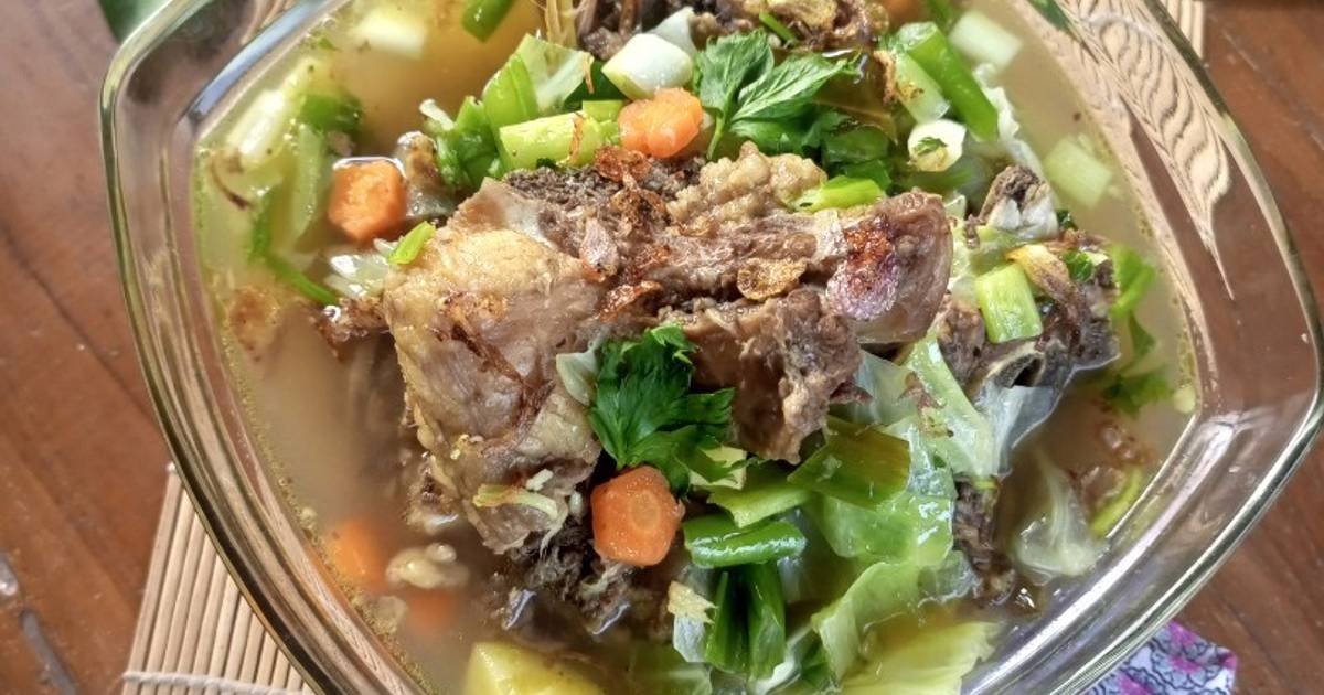 Resep Sop Tulang Sapi Ala Pak Min Klaten Oleh Indah Tuwiarsih Cookpad